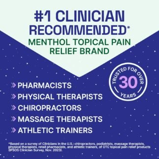 Biofreeze Overnight Gel Pain Relief, Knee & Lower Back Pain Relief, Arthritis Pain Reliever, Neck Pain Relief, Cooling Joint Pain Relief, FSA/HSA Eligible, Lavender Scented...