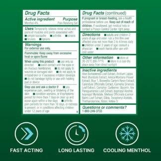 Biofreeze Roll On Pain Relief, Knee & Lower Back Relief, Arthritis Pain Reliever, Sore Muscle Relief, Neck Pain Relief, Cooling Joint Pain, FSA Eligible, Menthol Gel 2.5 Fl Oz