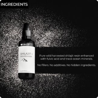 Blisque – Himalayan Shilajit Resin Mineral Drops | Pure, Natural, Organic | for Detox, Cleanse, Immune Support, Brain Booster, and Energy | Contains Fulvic Acid and Trace...