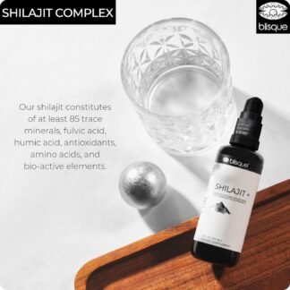 Blisque – Himalayan Shilajit Resin Mineral Drops | Pure, Natural, Organic | for Detox, Cleanse, Immune Support, Brain Booster, and Energy | Contains Fulvic Acid and Trace...