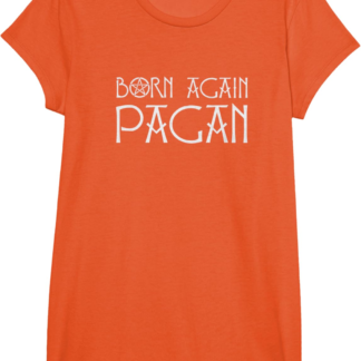 Born Again Pagan With Pentacle T-Shirt
