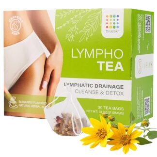 Bruizex Lymphatic Natural Herbal Tea, Lymphatic Drainage, Ginger Blend for Lymphatic System Health, Post Surgery Recovery Liposuction, BBL, Tummy Tuck, Lipedema & Lymphedema,...