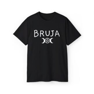 Bruja Witch Wiccan Occult Adult T-Shirt - lunas-mystic-emporium.com Bruja Witch Wiccan Occult Adult T-Shirt
