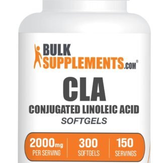 BulkSupplements.com Conjugated Linoleic Acid Softgels - CLA Supplements, CLA 2000mg, CLA Safflower Capsules, CLA Pills - 2 CLA Softgels per Serving, 150-Day Supply, 300 Softgels
