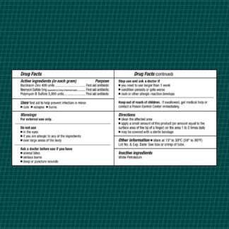 CareAll Triple Antibiotic Ointment (25 Pack), 0.9gr Foil Packet. First Aid Ointment That Prevents Infection in Minor Scrapes, Cuts, and Burns