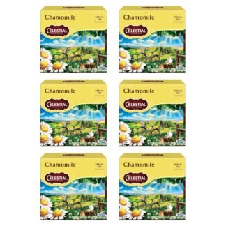 Celestial Seasonings Country Peach Passion Herbal Tea, 20 Tea Bags Box
