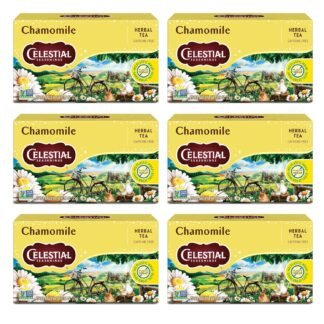 Celestial Seasonings Country Peach Passion Herbal Tea, 20 Tea Bags Box
