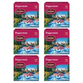 Celestial Seasonings Country Peach Passion Herbal Tea, 20 Tea Bags Box