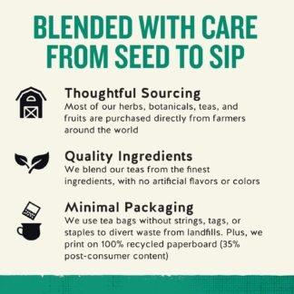 Celestial Seasonings Everyday Wellness Tea Variety Pack, Caffeine Free, 16 Tea Bags Box