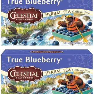 Celestial Seasonings Herb Tea True Blueberry 20 Bag (Pack of 2)