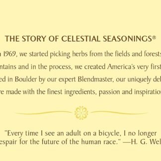 Celestial Seasonings Herbal Tea, Chamomile, 20 Count