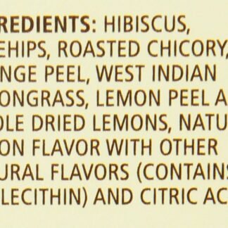 Celestial Seasonings Herbal Tea, Lemon Zinger, 25 Count, (Pack of 6)