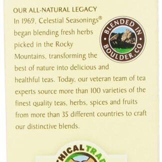 Celestial Seasonings Herbal Tea, Lemon Zinger, 25 Count, (Pack of 6)