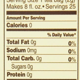 Celestial Seasonings Herbal Tea, Lemon Zinger, 25 Count, (Pack of 6)