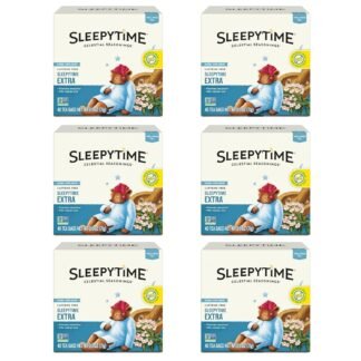 Celestial Seasonings Sleepytime Extra Herbal Tea, Promotes Relaxation, 40 Count (Pack of 6)