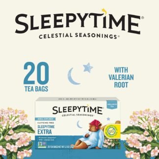 Celestial Seasonings Sleepytime Extra Herbal Tea, Promotes Relaxation, 40 Count (Pack of 6)