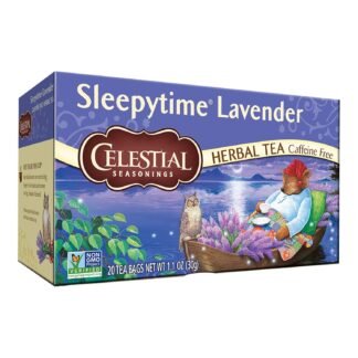 Celestial Seasonings, Tea Herbal Sleepytime Lavender, 20 Count