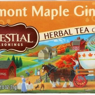 Celestial Seasonings Vermont Maple Ginger Tea, Single Box, 1pack