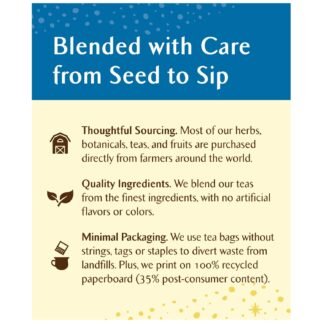 Celestial Seasonings White Chocolate Peppermint White Tea Bags, 20 Tea Bags