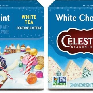 Celestial Seasonings White Chocolate Peppermint White Tea Bags, 20 Tea Bags