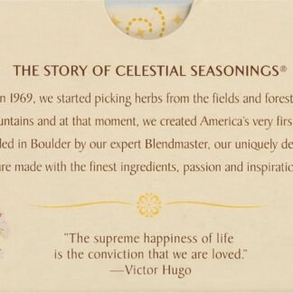 Celestial Seasonings White Chocolate Peppermint White Tea Bags, 20 Tea Bags