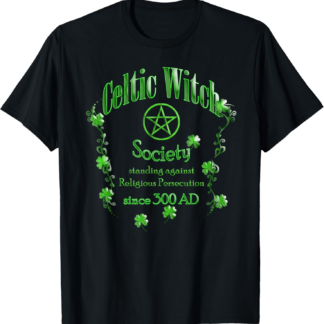 Celtic Witch, Irish or Celtic Pagan, Wtich or Wiccan Graphic T-Shirt