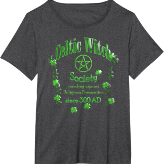 Celtic Witch Irish or Celtic Pagan Wtich or Wiccan Graphic T-Shirt - lunas-mystic-emporium.com Celtic Witch, Irish or Celtic Pagan, Wtich or Wiccan Graphic T-Shirt