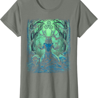 Cernunnos Irish Celtic Pagan Mythology Scottish Wicca God T-Shirt - lunas-mystic-emporium.com Cernunnos Irish Celtic Pagan Mythology Scottish Wicca God T-Shirt