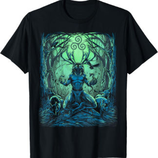 Cernunnos Irish Celtic Pagan Mythology Scottish Wicca God T-Shirt