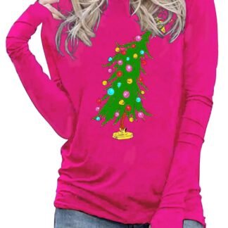 CHUNTIANRAN Hoodies Shirts for Women Early Fall Long Sleeve Tops Vintage Graphic Outfits Tops Fashion Pullover Tees 2025