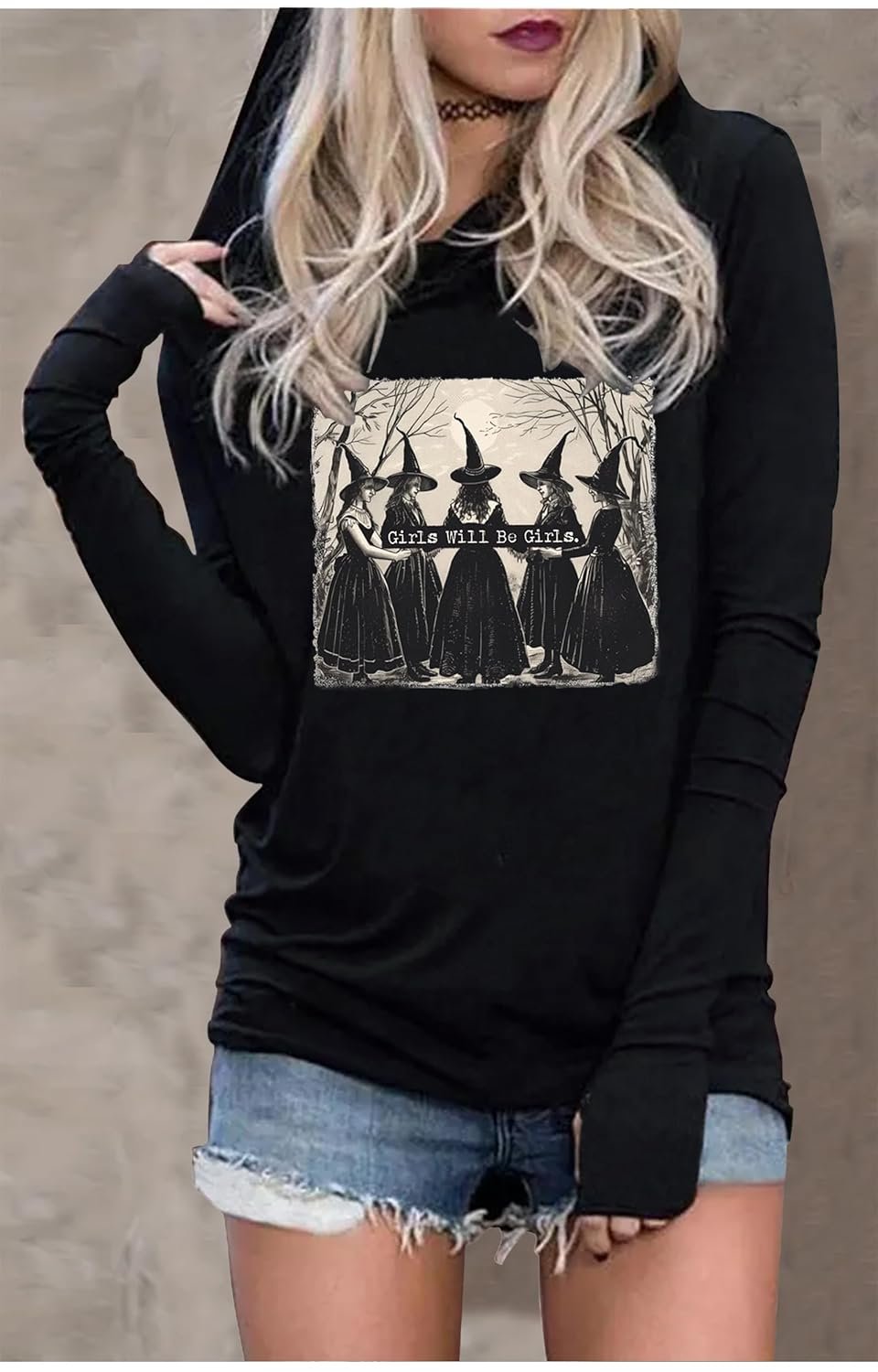 CHUNTIANRAN Hoodies Shirts for Women Early Fall Long Sleeve Tops Vintage Graphic Outfits Tops Fashion Pullover Tees 2025 - lunas-mystic-emporium.com CHUNTIANRAN Hoodies Shirts for Women Early Fall Long Sleeve Tops Vintage Graphic Outfits Tops Fashion Pullover Tees 2025