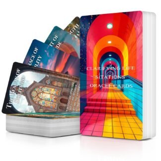 Clarifying Life Situations Oracle Cards, 100 Cards Oracle Deck for Beginners Cover Life Love Career