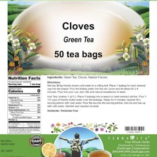 Cloves Green Tea (50 tea bags, ZIN: 532079)