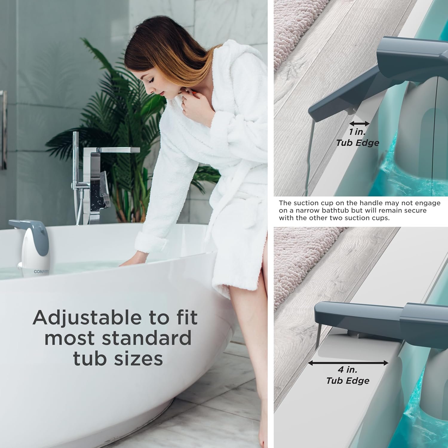 Conair Jet Hydro Spa - Portable Bath Spa with Dual Hydro Jets for Tub - Bath Spa Jet for Tub Creates Soothing Bubbles andor Massage - Spa Bath for at Home Use - lunas-mystic-emporium.com Conair Jet Hydro Spa - Portable Bath Spa with Dual Hydro Jets for Tub - Bath Spa Jet for Tub Creates Soothing Bubbles and/or Massage - Spa Bath for at Home Use