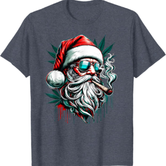 Cool Santa Claus Smoking Weed Marijuana 420 Christmas T-Shirt - lunas-mystic-emporium.com Cool Santa Claus Smoking Weed Marijuana 420 Christmas T-Shirt