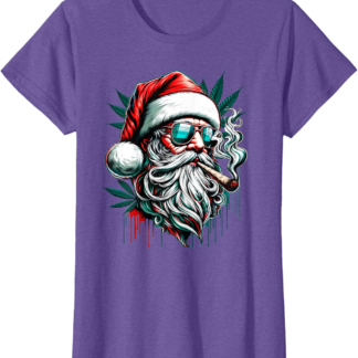 Cool Santa Claus Smoking Weed Marijuana 420 Christmas T-Shirt - lunas-mystic-emporium.com Cool Santa Claus Smoking Weed Marijuana 420 Christmas T-Shirt