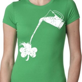 Crazy Dog T-Shirts womens 024stpatsdrinkgroupwmn