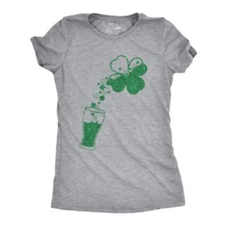 Crazy Dog T-Shirts womens 024stpatsdrinkgroupwmn