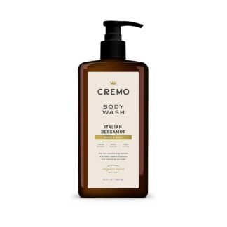 Cremo Rich-Lathering Italian Bergamot Body Wash for Men, Notes of Italian Bergamot, Neroli Blossom, and Fresh Vetiver, 32 Fl Oz