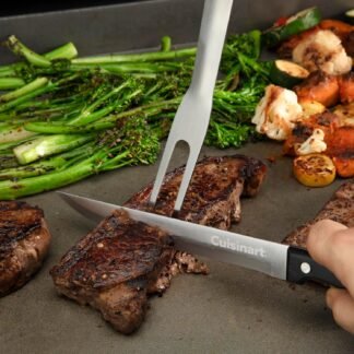 Cuisinart 24-Piece Griddle Tool Set with Storage Tote Stainless Steel Flat Top Grill Accessories with Spatulas Melting Dome Smash Burger Press Scraper Tongs Perfect for - lunas-mystic-emporium.com Cuisinart 24-Piece Griddle Tool Set with Storage Tote, Stainless Steel Flat Top Grill Accessories with Spatulas, Melting Dome, Smash Burger Press, Scraper & Tongs, Perfect for...