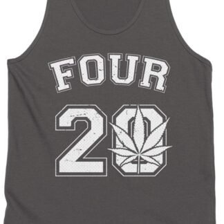 Cybertela Men's Four 20 Marijuana Weed 420 Tank Top
