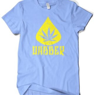 Cybertela Men's Marijuana Dabber, Weed Cannabis 420 T-Shirt