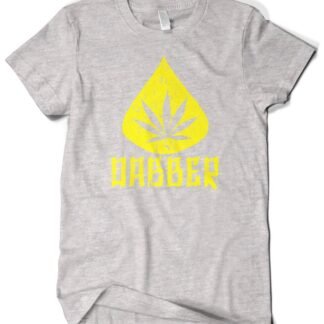 Cybertela Men's Marijuana Dabber, Weed Cannabis 420 T-Shirt