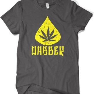 Cybertela Men's Marijuana Dabber, Weed Cannabis 420 T-Shirt