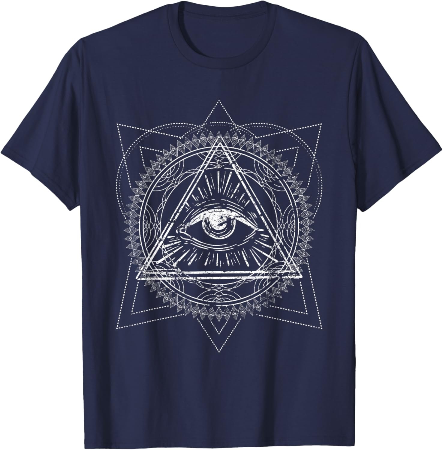 Dark Magic Astrology Occultism Eye Pyramid Occult T-Shirt - lunas-mystic-emporium.com Dark Magic Astrology Occultism Eye Pyramid Occult T-Shirt