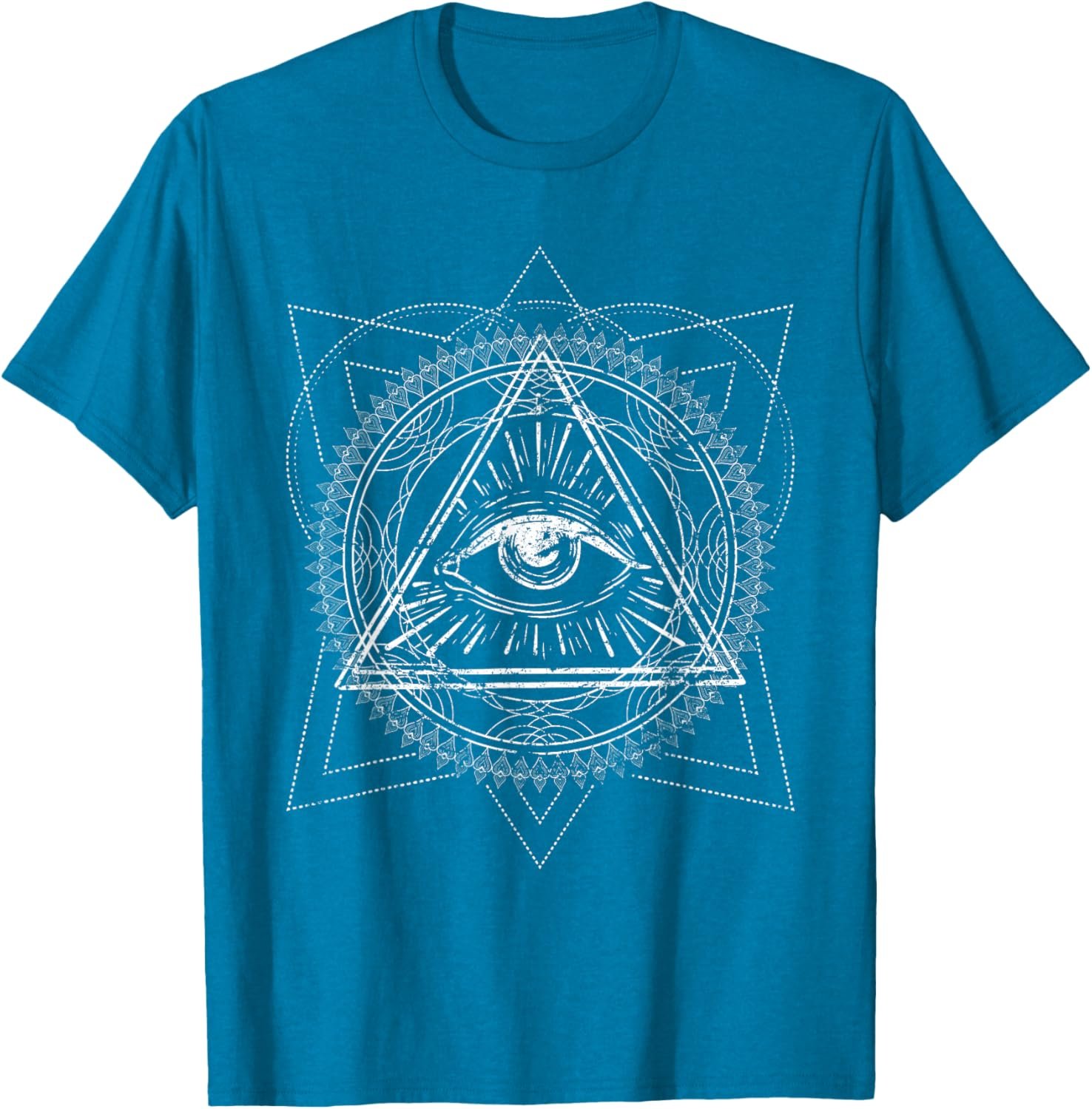 Dark Magic Astrology Occultism Eye Pyramid Occult T-Shirt - lunas-mystic-emporium.com Dark Magic Astrology Occultism Eye Pyramid Occult T-Shirt