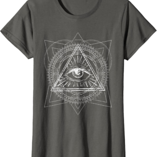 Dark Magic Astrology Occultism Eye Pyramid Occult T-Shirt - lunas-mystic-emporium.com Dark Magic Astrology Occultism Eye Pyramid Occult T-Shirt