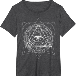 Dark Magic Astrology Occultism Eye Pyramid Occult T-Shirt - lunas-mystic-emporium.com Dark Magic Astrology Occultism Eye Pyramid Occult T-Shirt