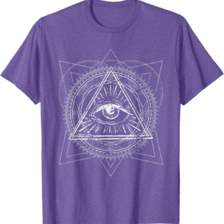 Dark Magic Astrology Occultism Eye Pyramid Occult T-Shirt - lunas-mystic-emporium.com Dark Magic Astrology Occultism Eye Pyramid Occult T-Shirt
