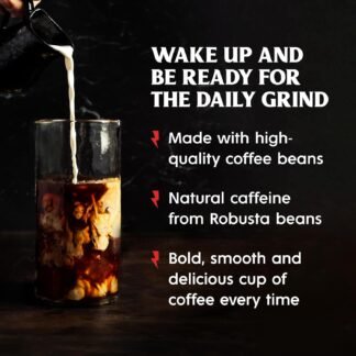 Death Wish Coffee, Organic and Fair Trade Medium Roast Ground Coffee, 16 Ounce (Pack of 1)